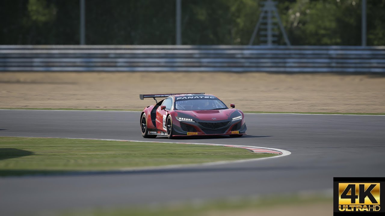 ПРОФЕССИОНАЛЬНЫЙ АВТОСПОРТ | HONDA NSX Realistic Racing ( Assetto Corsa Competizione ) Logitech G29 