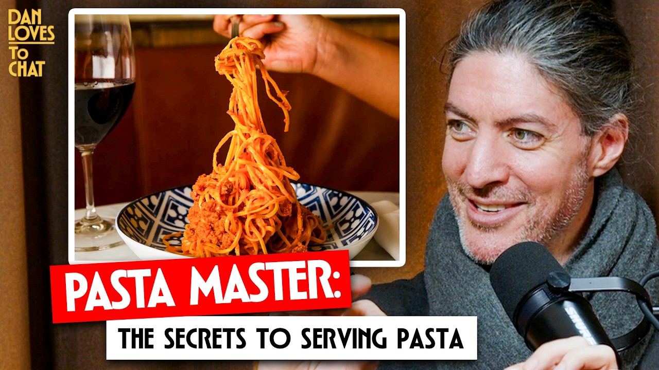 Master Italian Chef: How to get good at making pasta & how to inspire cooks to care as much as I do