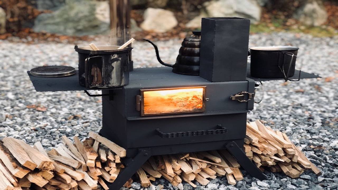 각관오븐로켓스토브 만들기/캠핑/Camping angular pipe-Oven Rocket Stove Making