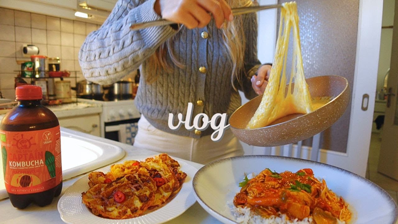 Serowe comfort food w domu 🏠 | Gulasz z Kurczaka, Faszerowany Makaron & Ciasto z 15 jaj