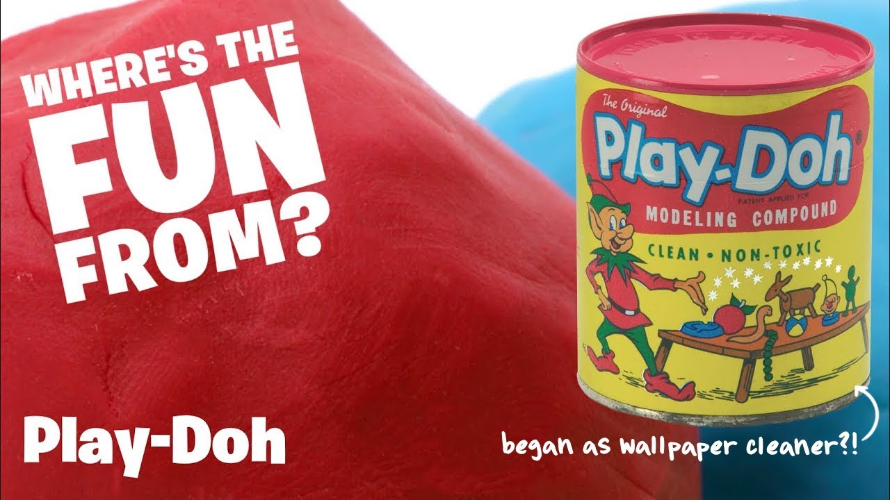 Play-Doh Began As Wallpaper Cleaner!? | Where's the Fun from?