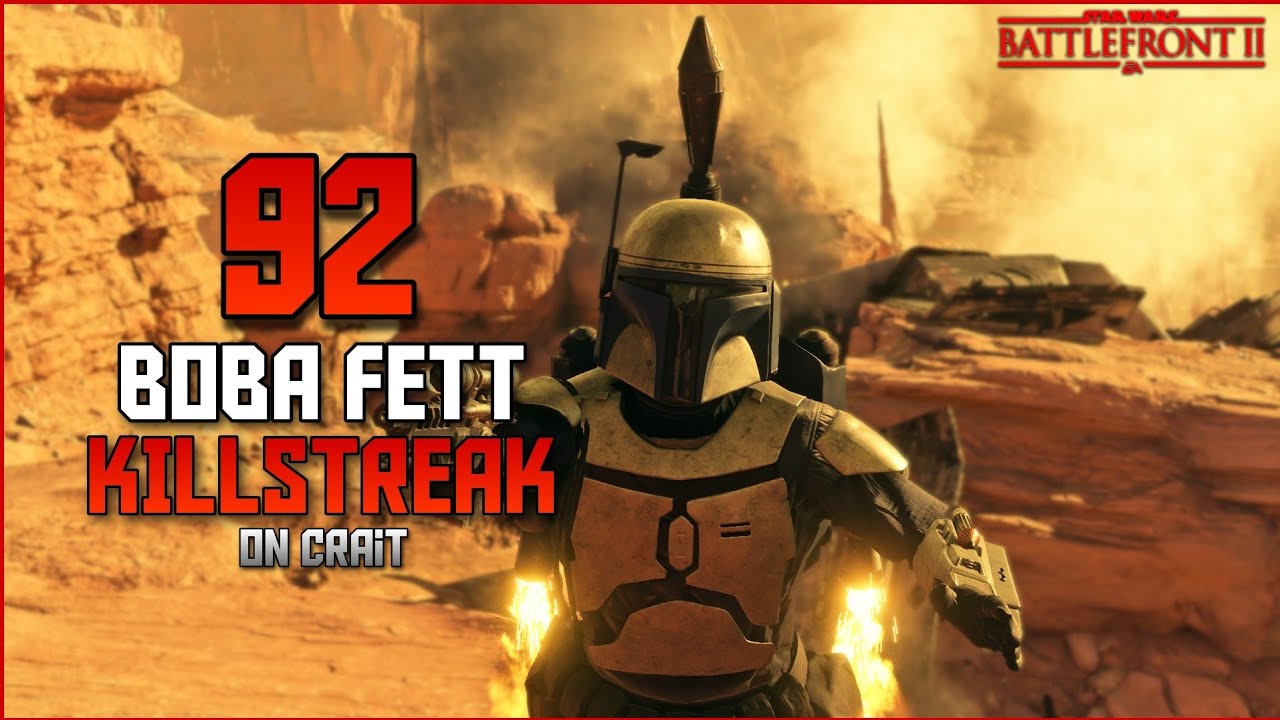 STAR WARS™ Battlefront™ II Boba Fett 92 Killstreak (Crait-Galactic Assault)