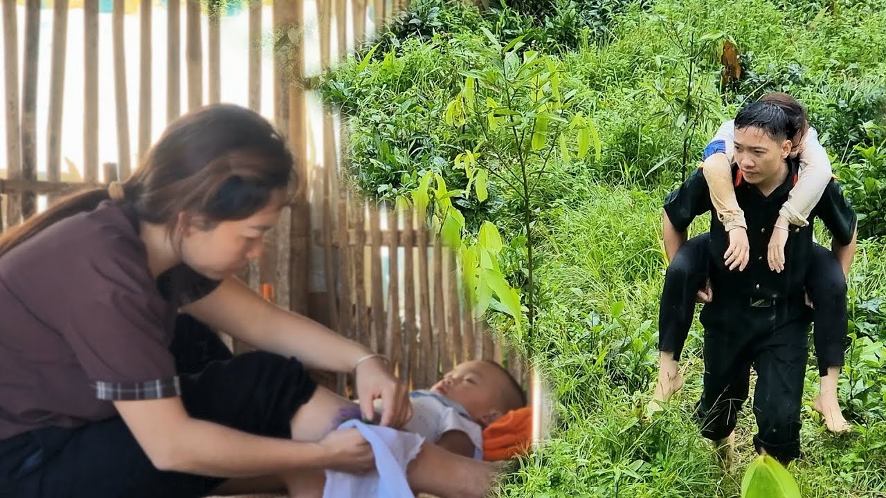 Single mother injured/kind police engineer busy on duty/@mm10090