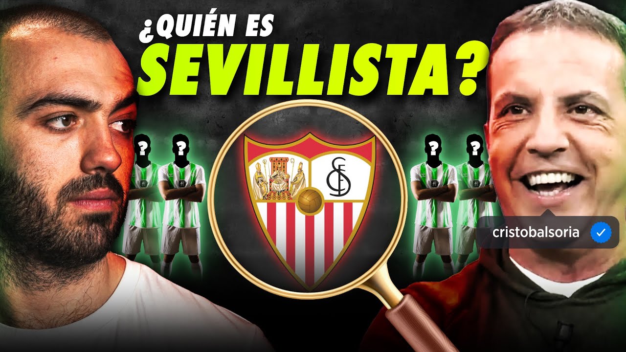 ADIVINA EL AFICIONADO SEVILLISTA QUE SE HA INFILTRADO