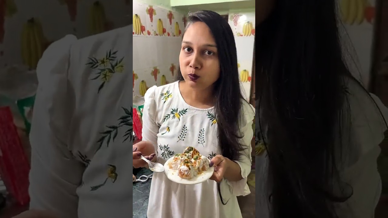Gas Khatam? 😳 Ye Dahi Vade Bana Lo #viralvideo #snacks #shortsfeed #nofirerecipe #trend