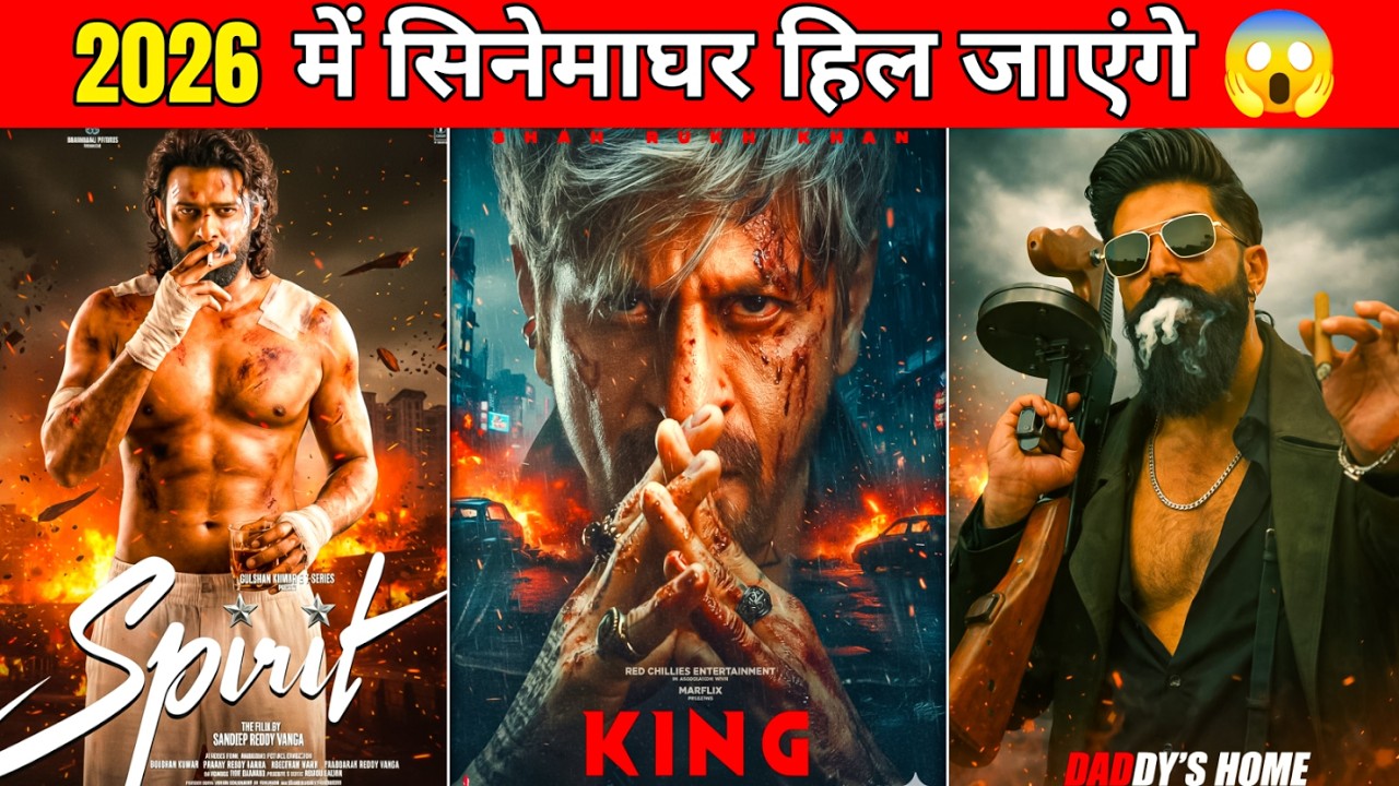 2026 में सिनेमाघर हिलाने आ रही हैं ये 20 फिल्में 🔥 | The Future of Indian Cinema
