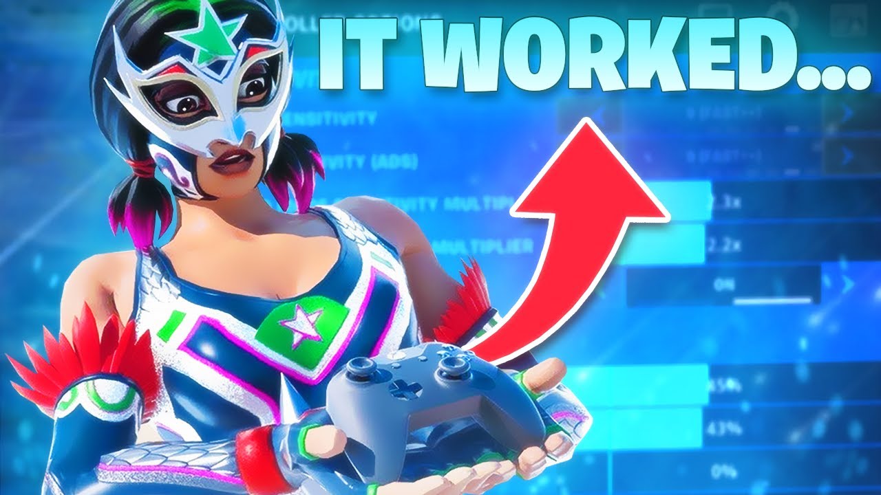 I Copied Mongraal's AIMBOT Settings on CONTROLLER... (it worked)