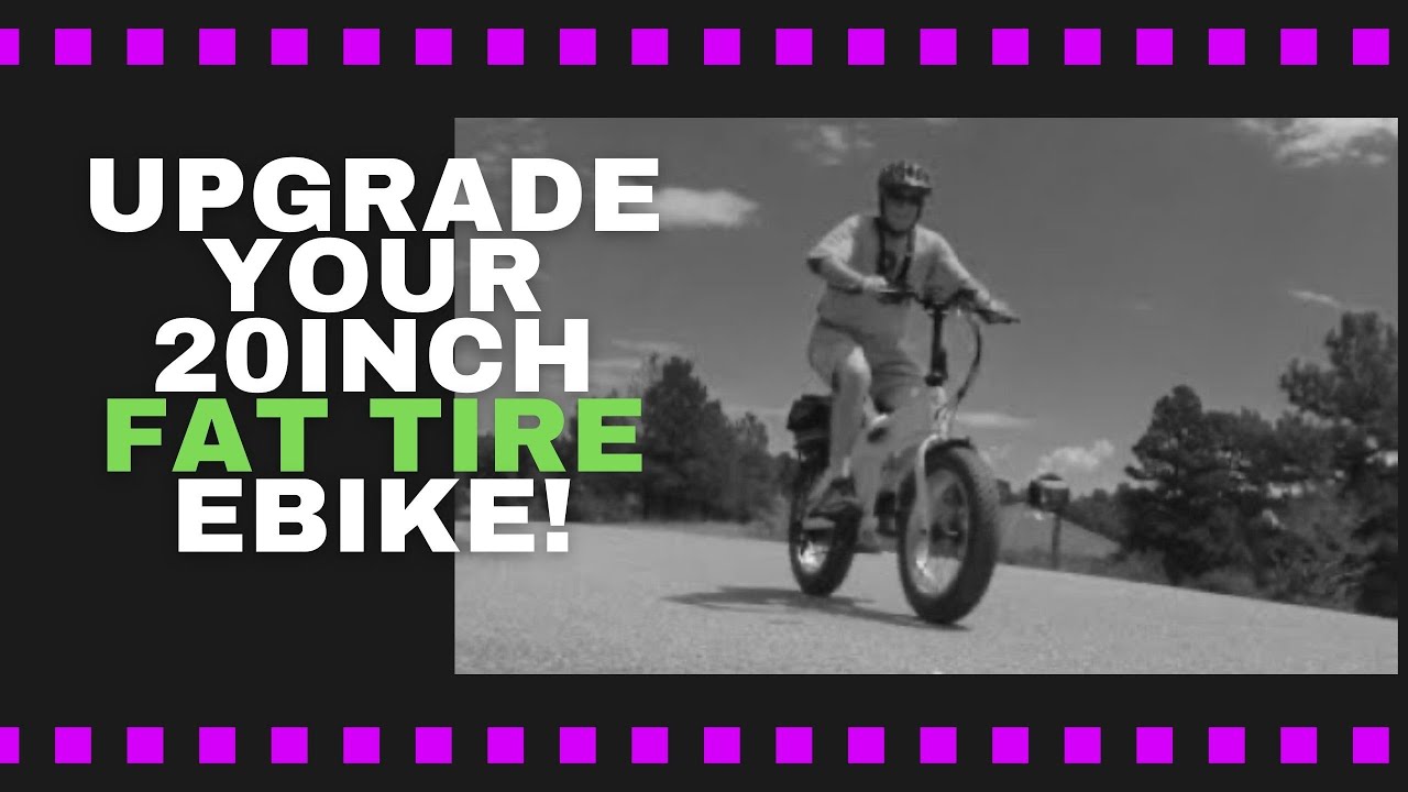 How to upgrade your 20 inch  Fat Tire eBike - Shimano 7 Speed  Sprocket - Sondors Fold X Featured