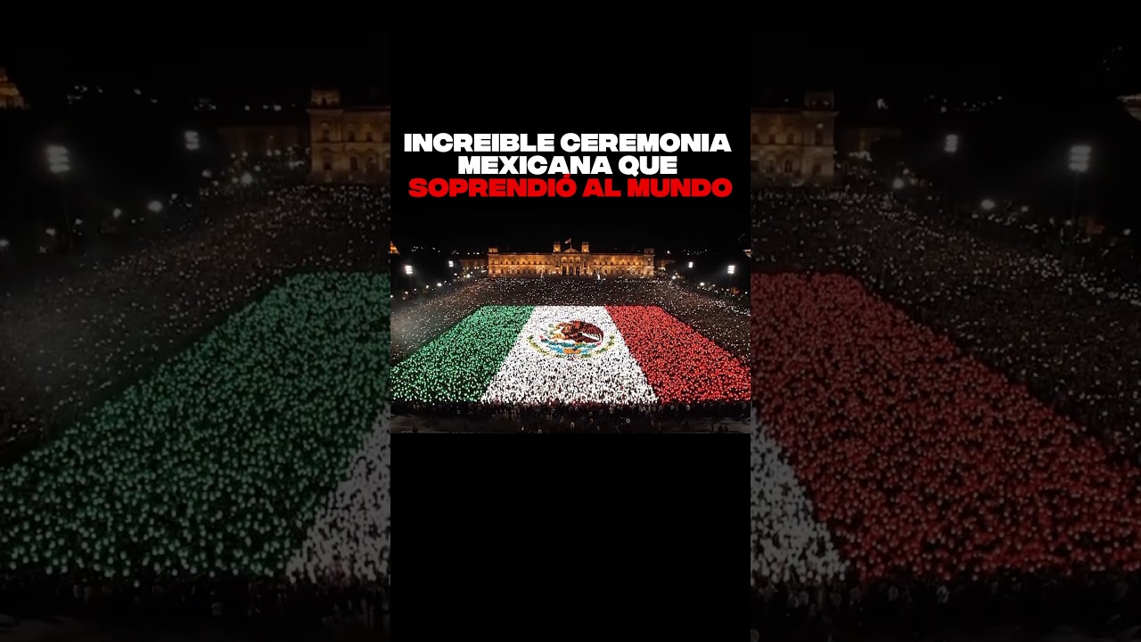Ceremonia mexicana que sorprendi&oacute; al mundo #shorts