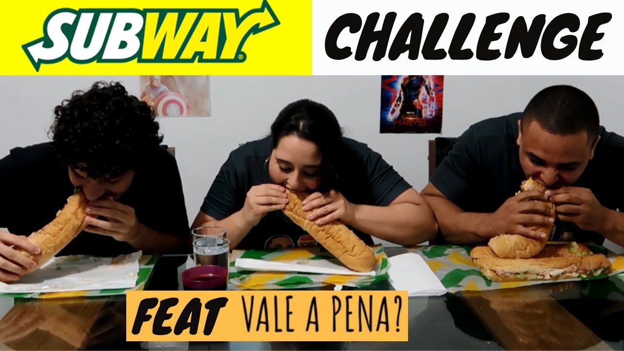 DESAFIO DO SUBWAY - COLLAB COM VALE A PENA?