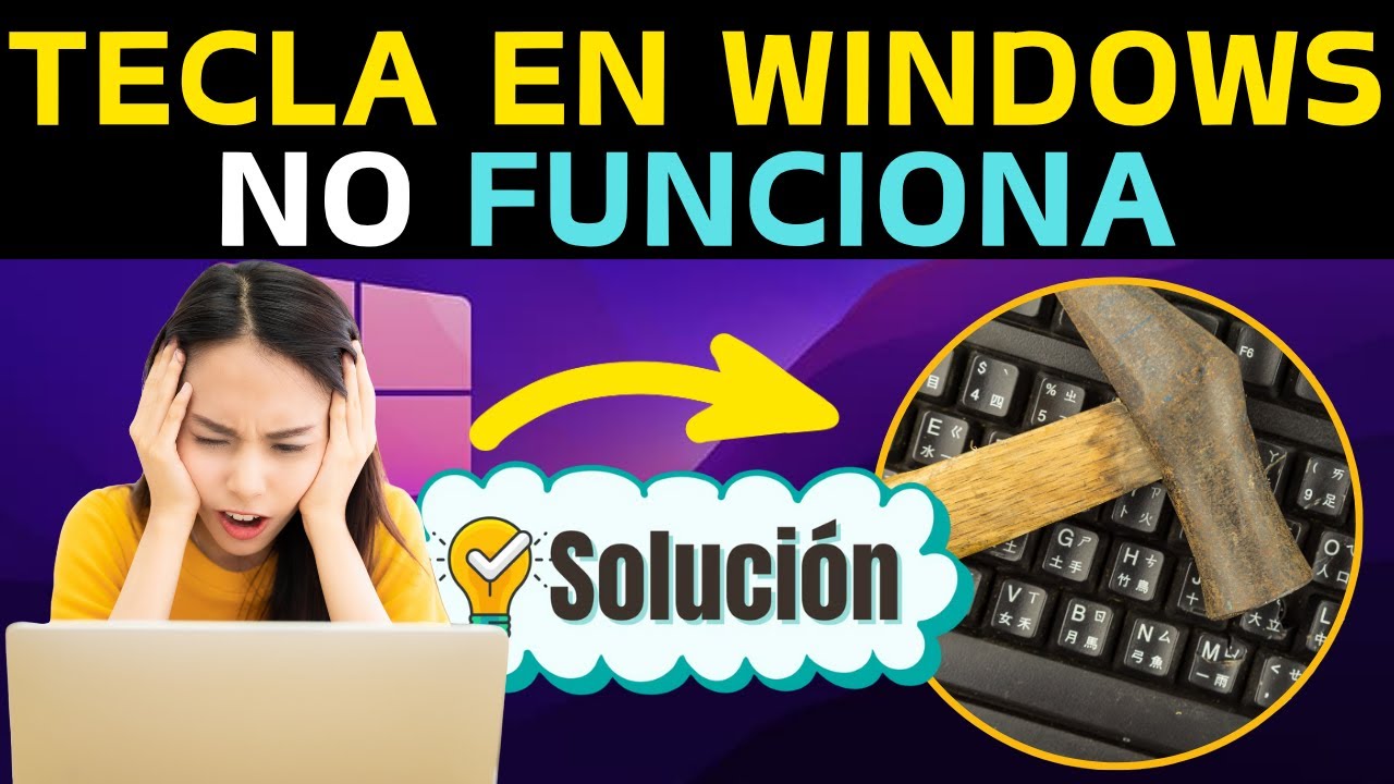 🔑 ¿No Funciona la Tecla Windows? 💻 Solución RÁPIDA en Windows 10 y 11 (2025) ✅