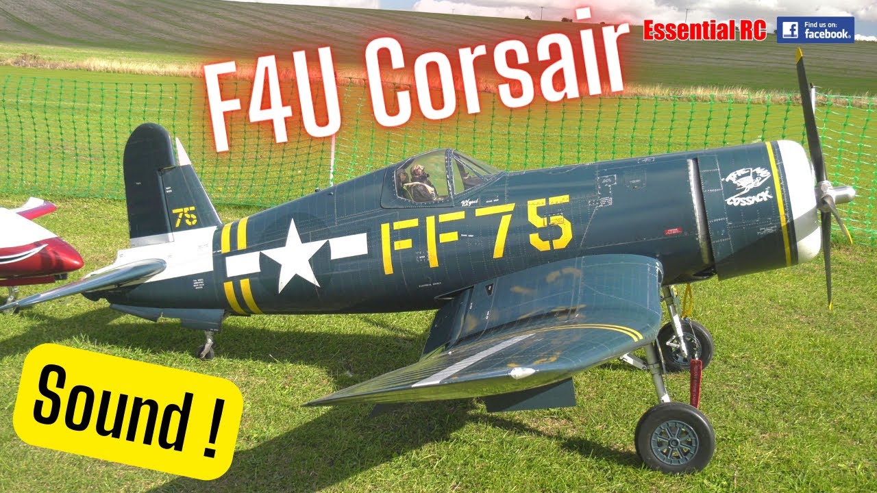 GIANT SCALE Vought F4U Corsair | Geoff White | NLMFC Fly-In 2022
