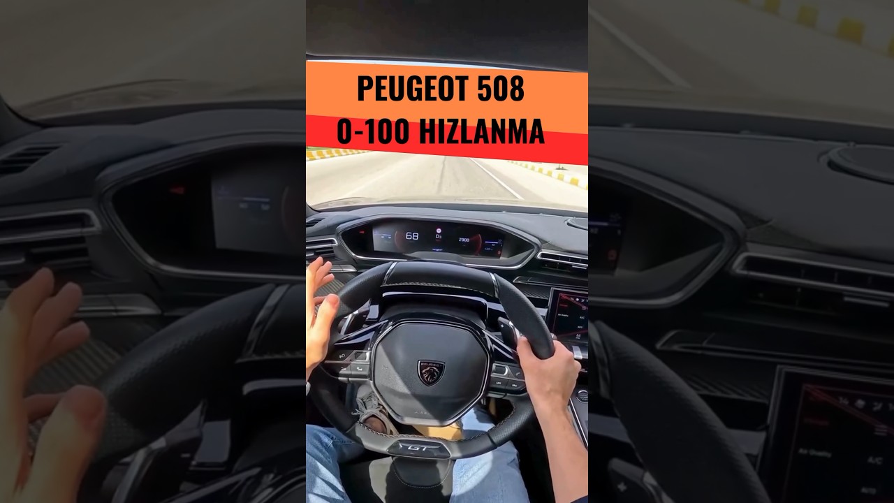 Peugeot 508 1.5 BlueHdi 130 HP EAT8 0-100 Hızlanma !