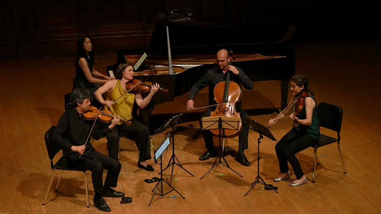 Dvořák Piano Quintet/Chi-Chen Wu, Piano/Jupiter String Quartet