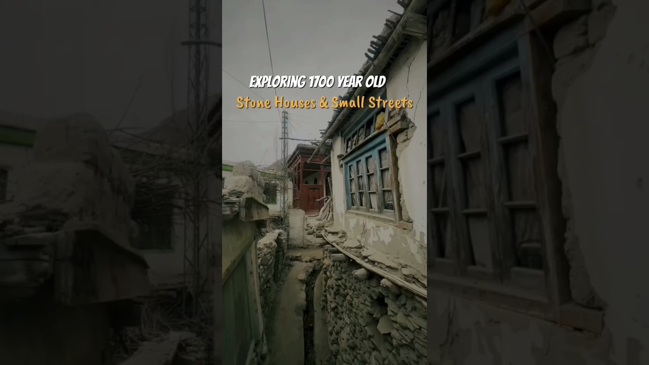 Exploring 1700 Year Old Stone Houses & Small Streets | Machulo Valley