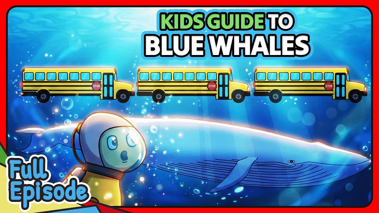 BLUE WHALES - Largest Animal Ever! | Olley Dinosaur | Learn Sing Explore | Kids Educational Show