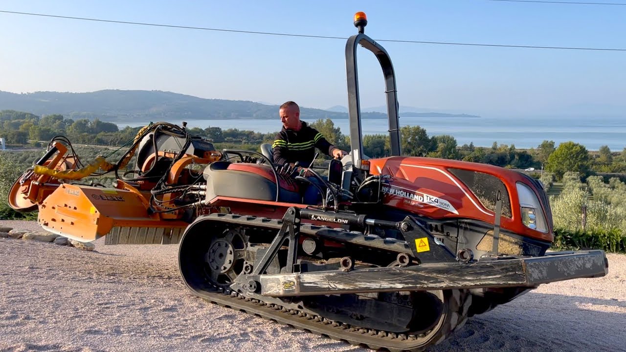 TRINCIAMO CON IL NEW HOLLAND TK4.110 M CENTENARIO!