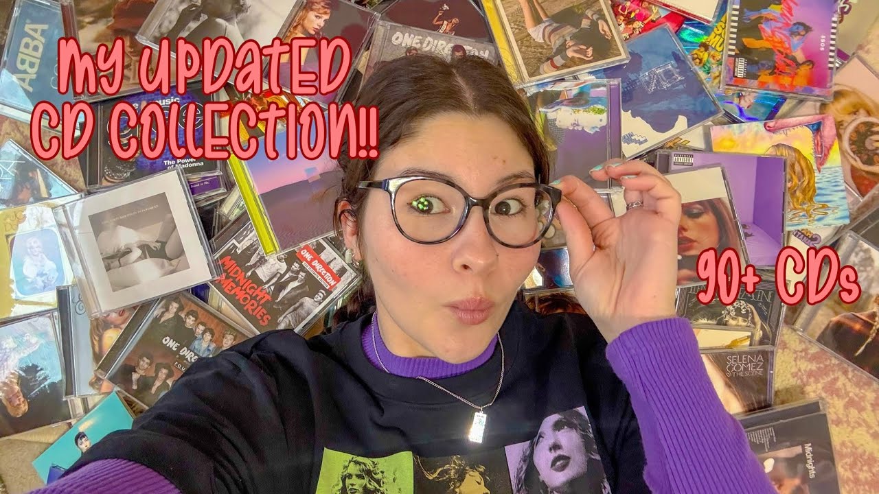 a much needed UPDATED CD COLLECTION!! | vlogmas day 10