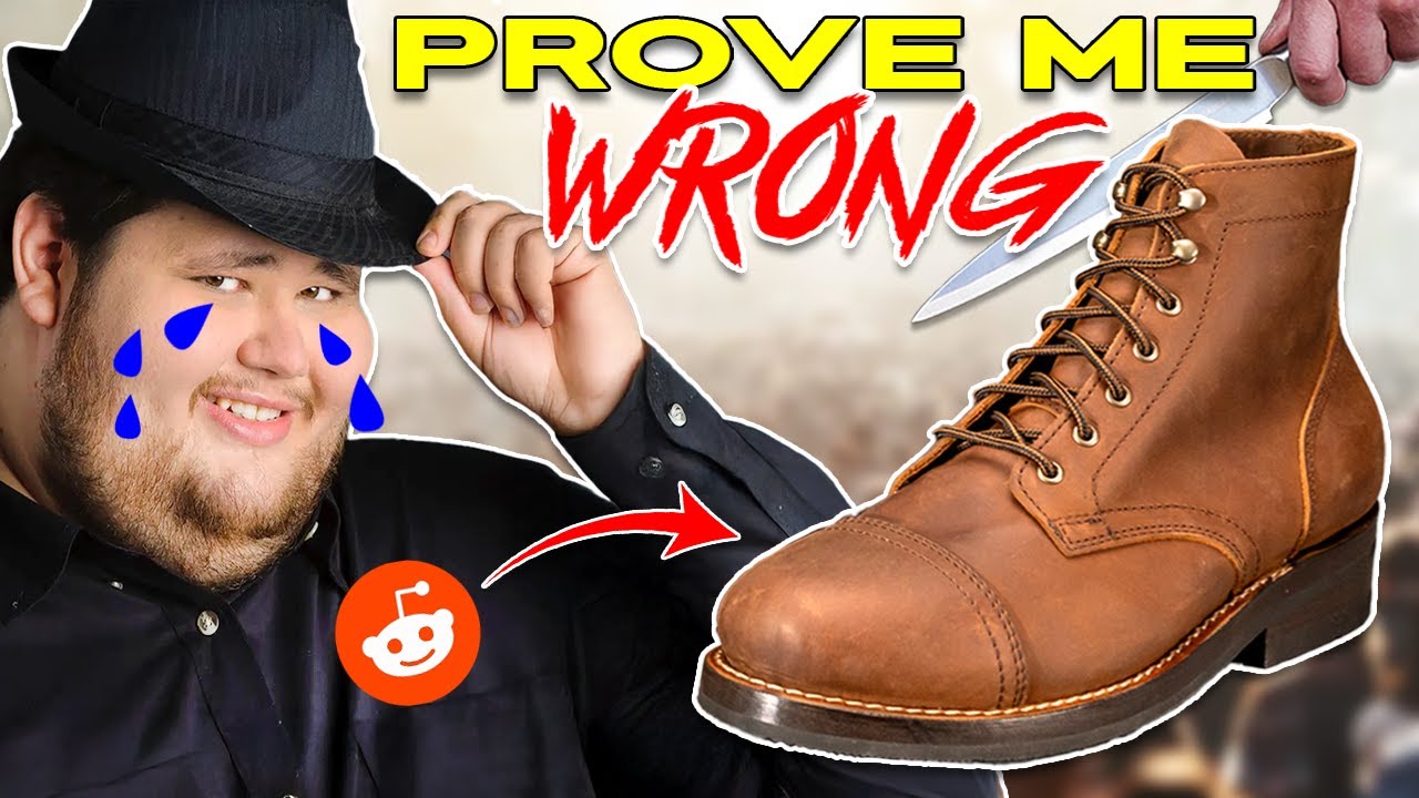 Reddit Is Going To Cry About This! &mdash; Rose Anvil Thursday Boots Cut in Half