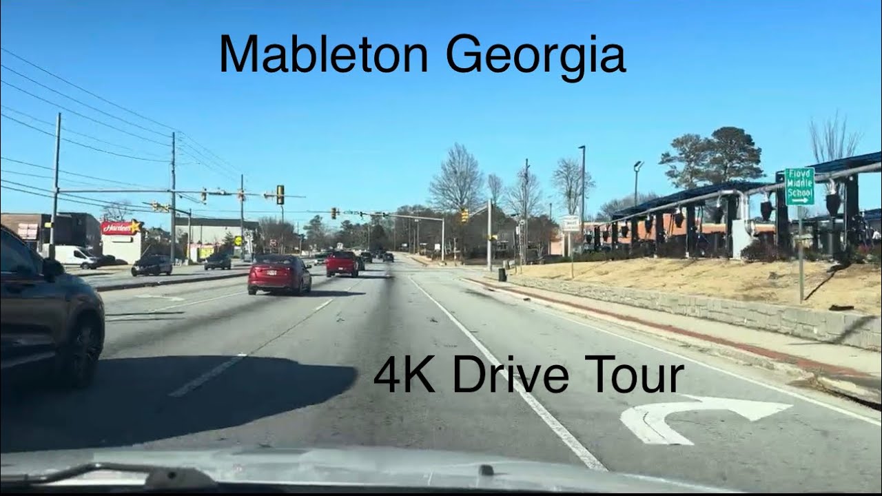Mableton Georgia 4K Drive Tour 