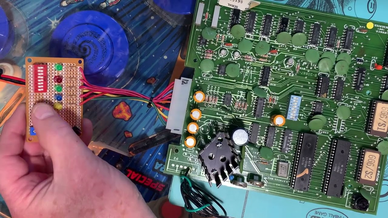 Gottlieb Mars, God of War Sound and Speech Board