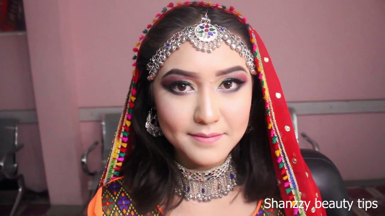 Traditional makeup | Afghan makeup tutorial | Beginners step by step makeup