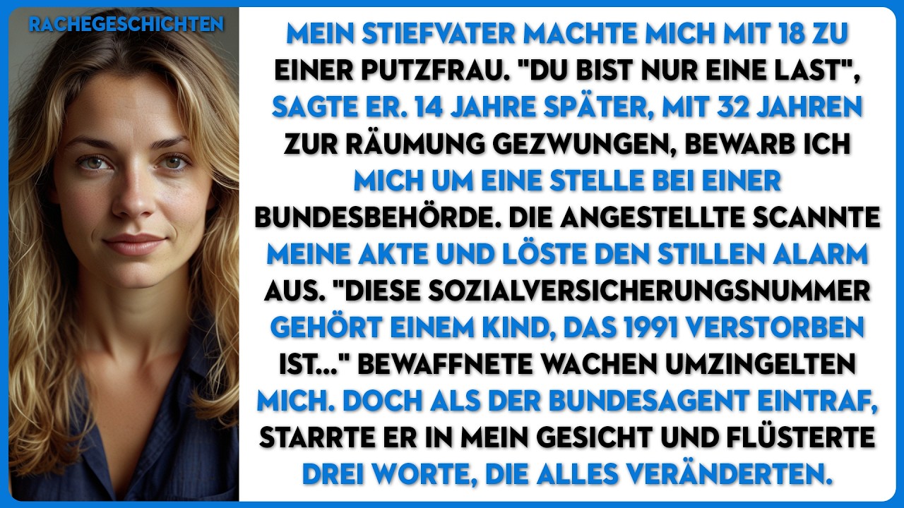 MEIN STIEFVATER MACHTE MICH MIT 18 ZU EINER PUTZFRAU. 