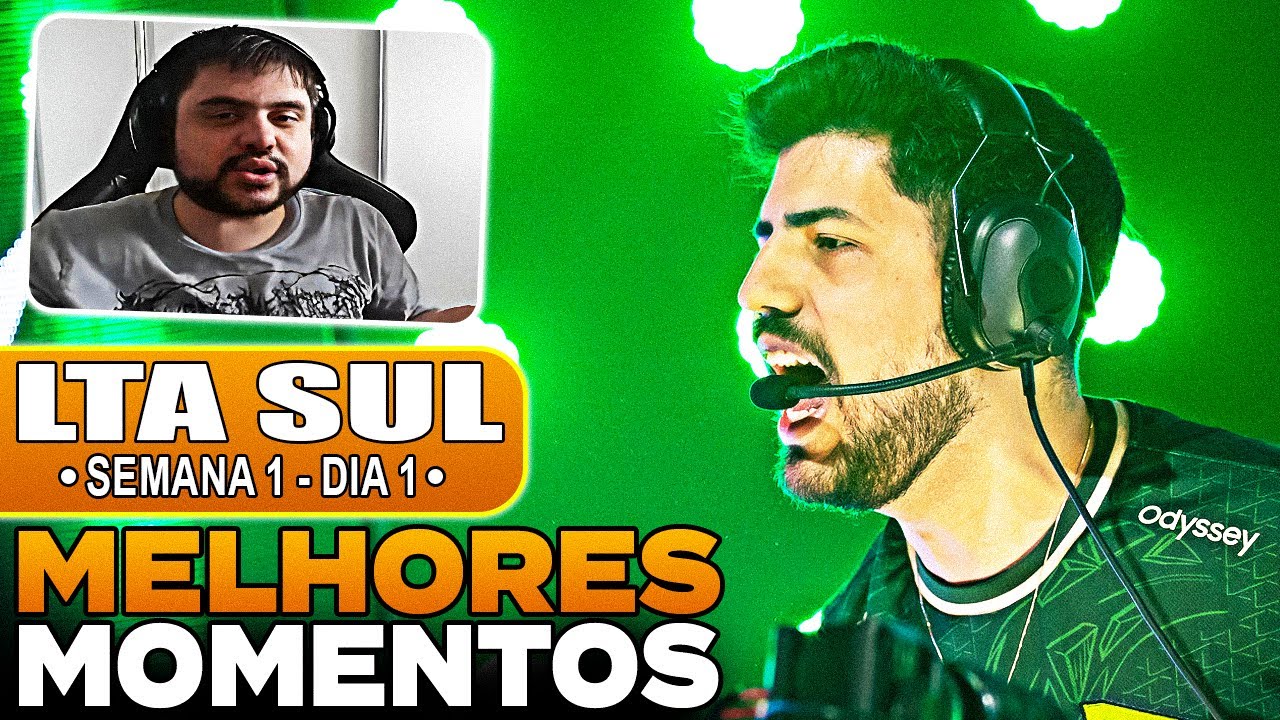 HIGHLIGHTS LTA SUL 2025 | PAIN x LOUD e KEYD x LEV | SEMANA 1 - DIA 1 | OS LIÕES DO RIFT