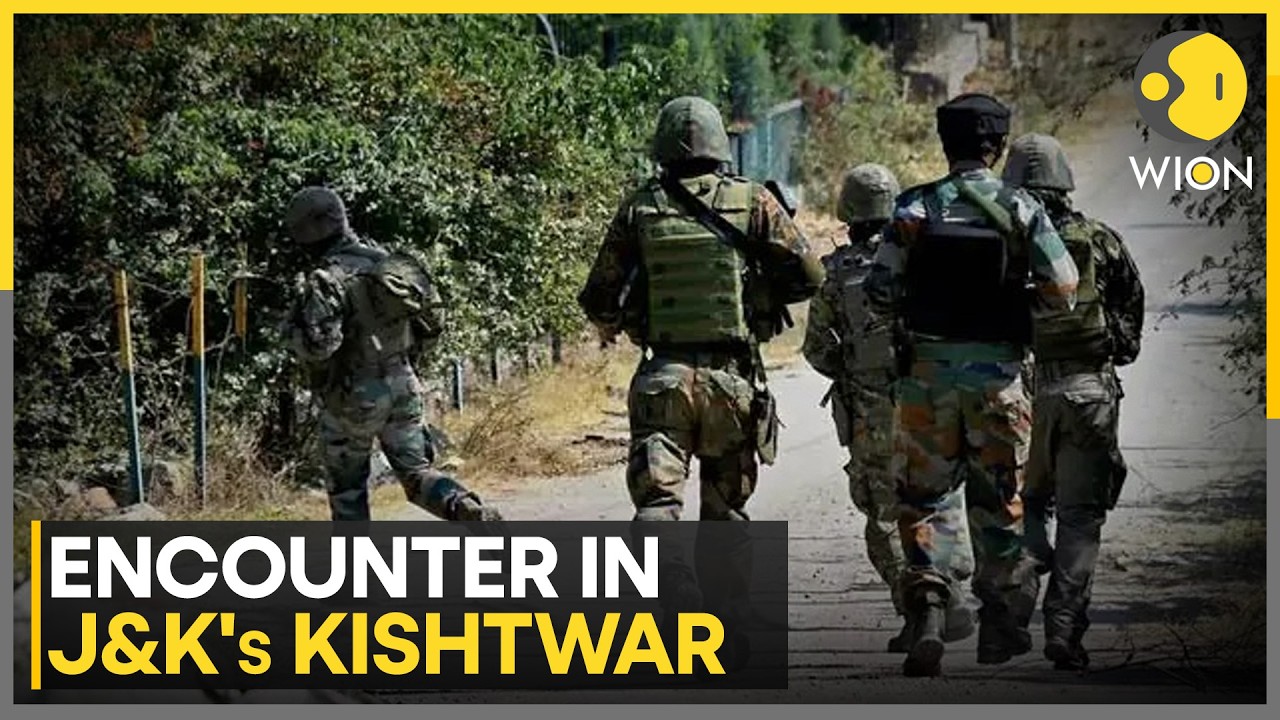 India: Security Forces Clash with Terrorists in J&K's Kishtwar | WION NEWS