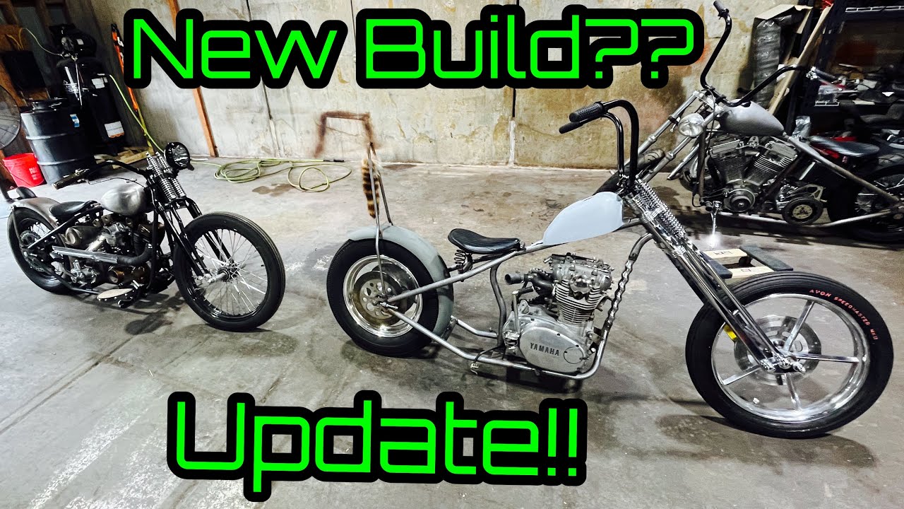 Building a 1978 Yamaha XS650 Chopper Part 4! New Build Update!