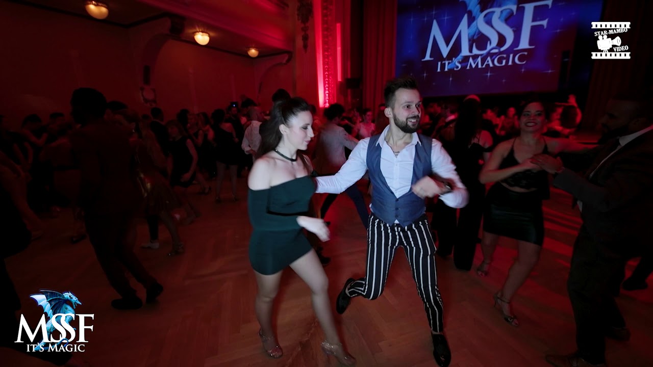 Ovidijus Mik&scaron;ys & Liliana Nusca - social dancing @ Magic Slovenian Salsa Festival 2020
