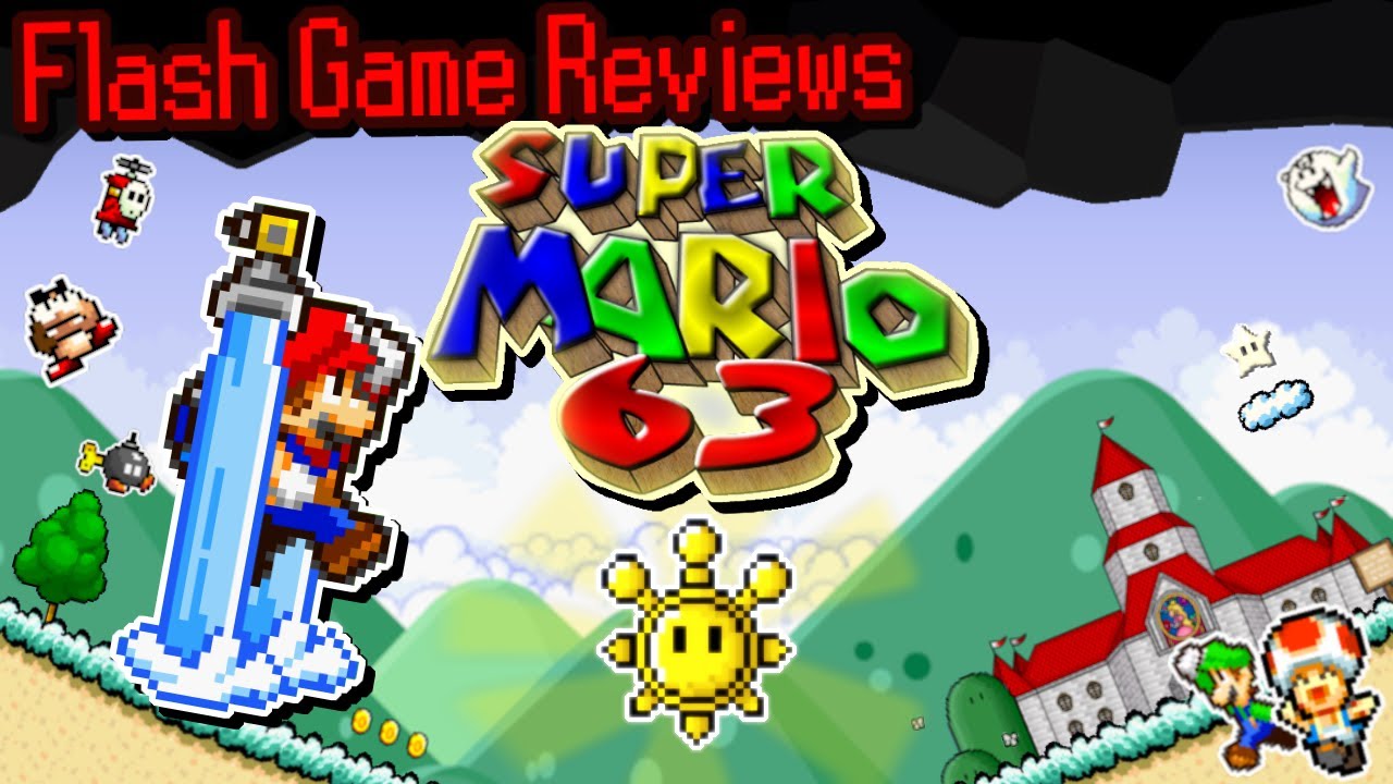 Super Mario 63 - Flash Game Review