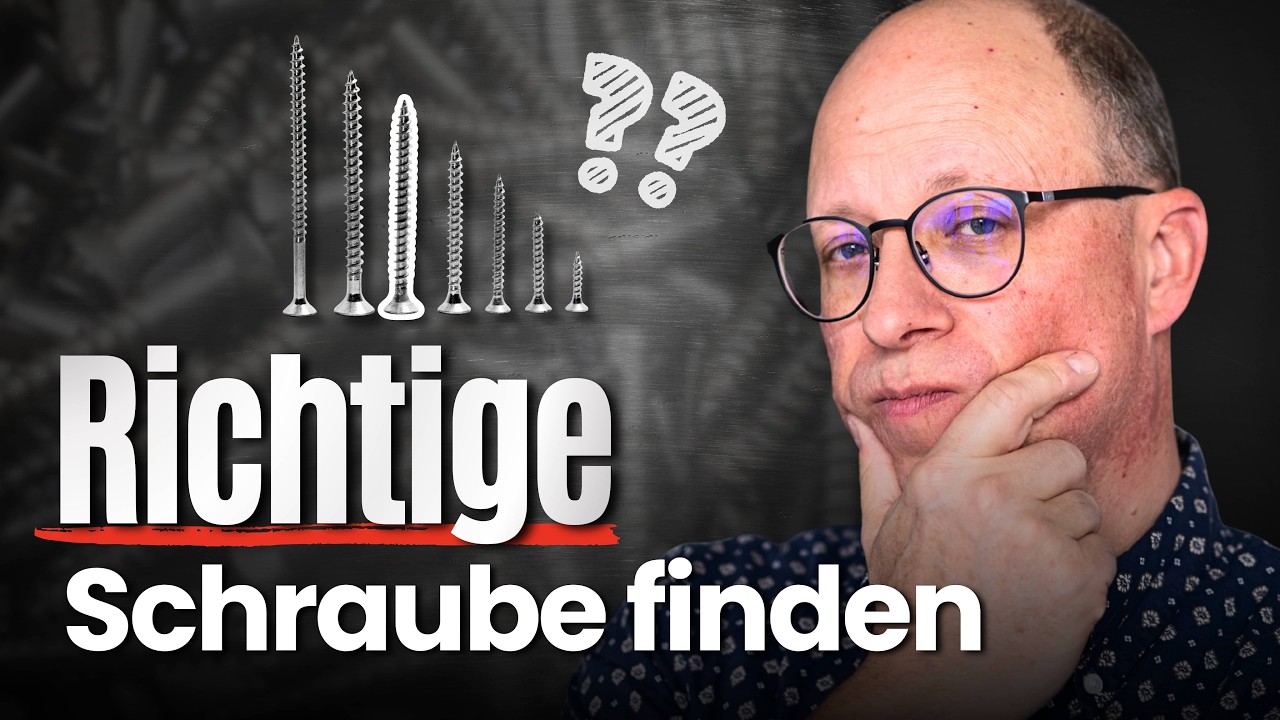 Der Unterschied: Holzschraube vs. Spanplattenschraube
