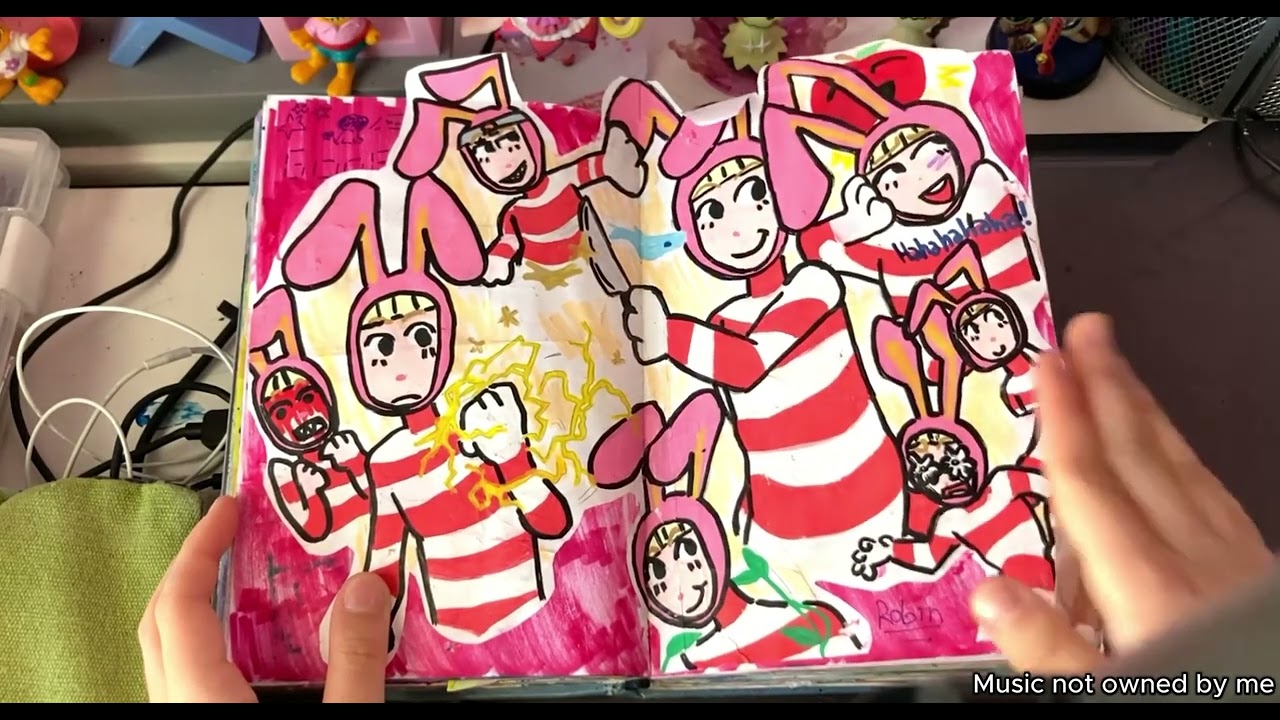 SKETCHBOOK TOUR #9!!!! (HALLELUJAH!)