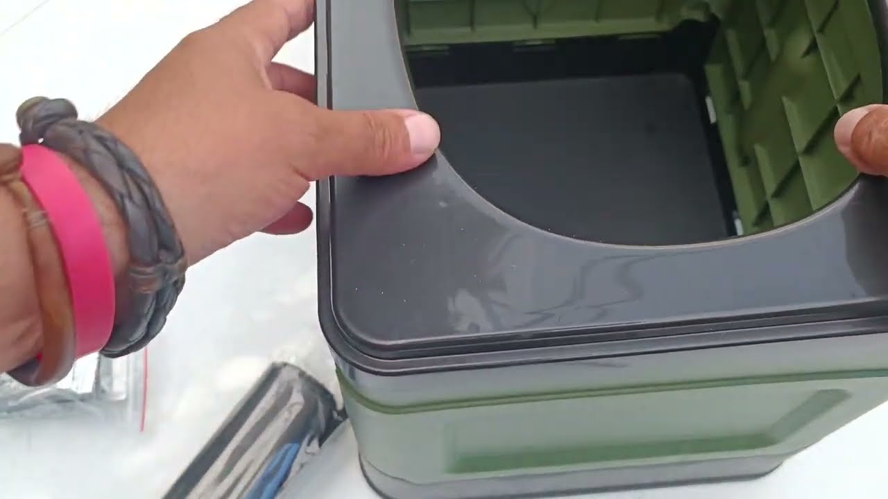 OTraki Inodoro Portatil Plegable para Acampar WC Portatil Camping, BIEN HECHO, MONTAJE EN SEGUNDOS