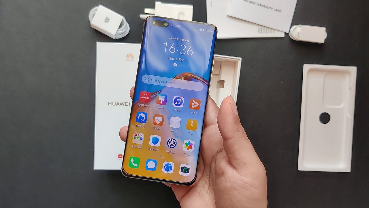 Huawei P40 Pro Unboxing & First Setup!
