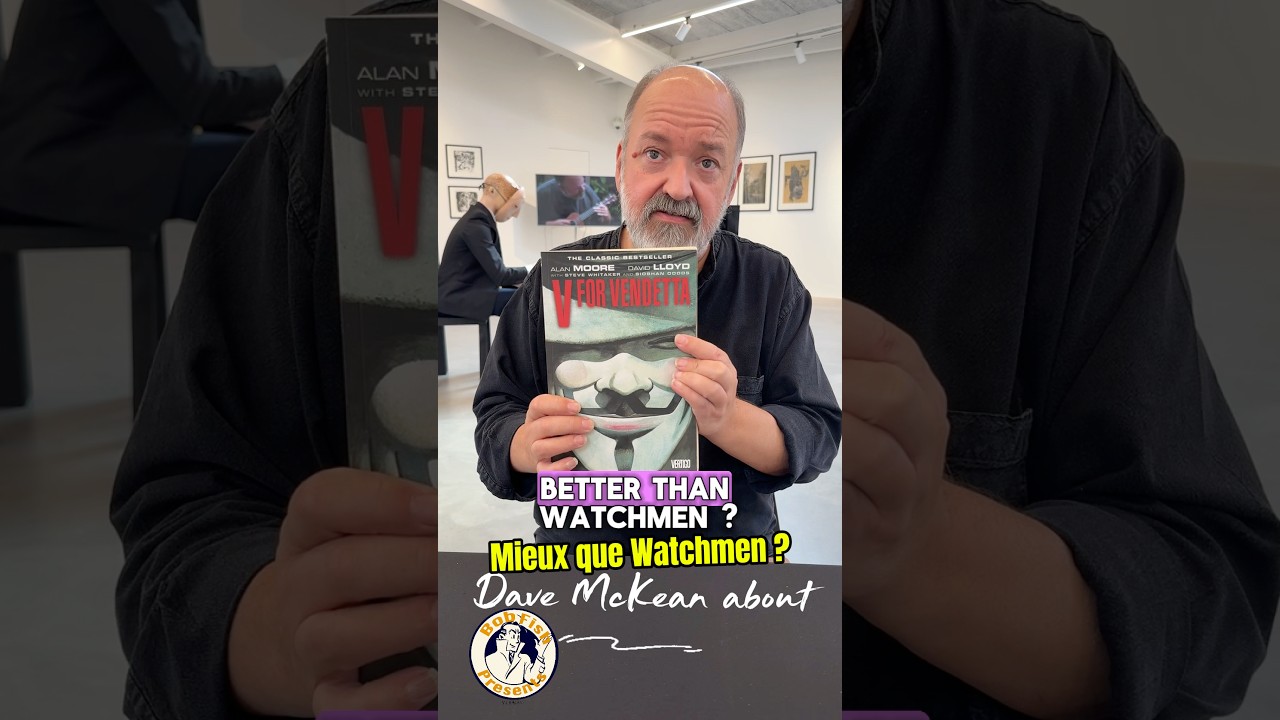🔥 &ldquo;BETTER THAN WATCHMEN !&ldquo; 😮 Dave McKean shares his favorite Alan Moore ! 🎭 Do you agree ? 🤔