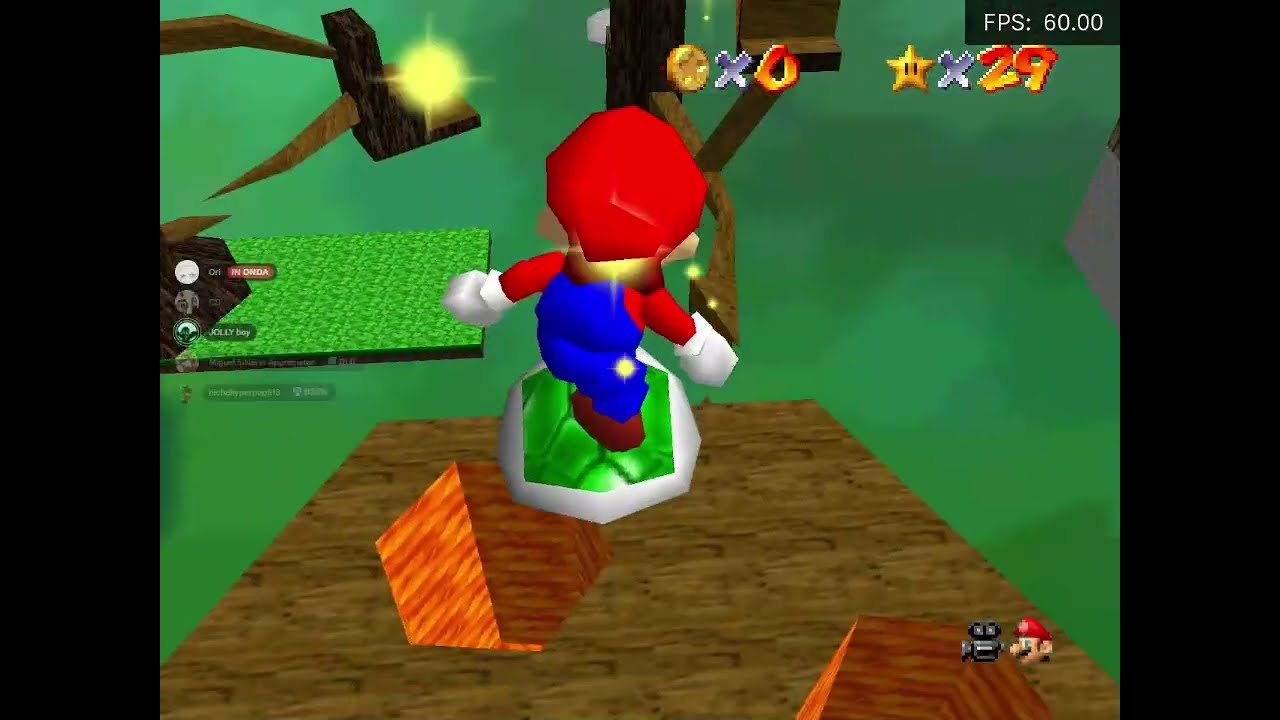 Super Mario 64 Silver Stars of Wisdom Course 3: triassic playground (savestateless)