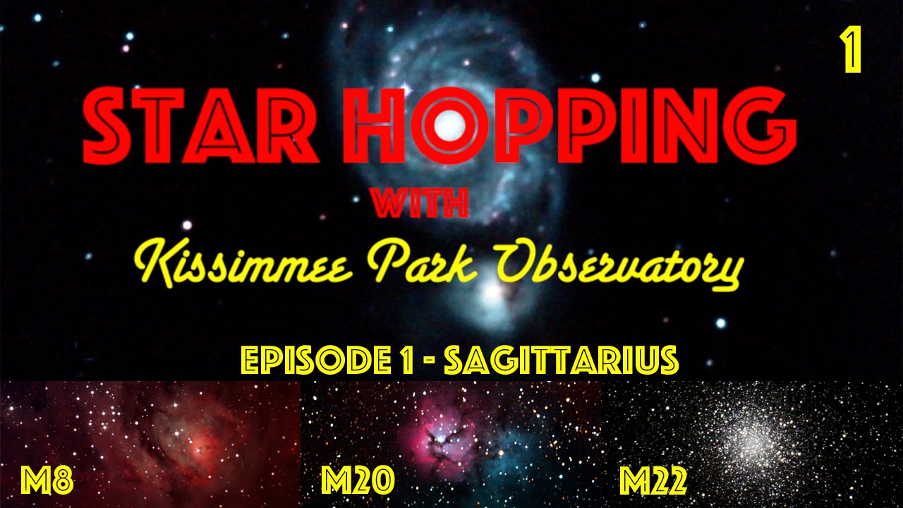 Star Hopping #1 - Find M8, M20, and M22