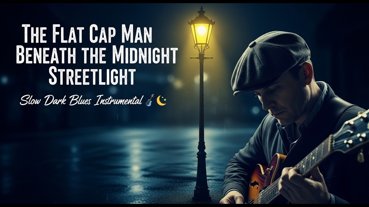 The Shadow Delta Blues – The Flat Cap Man Beneath the Midnight Streetlight