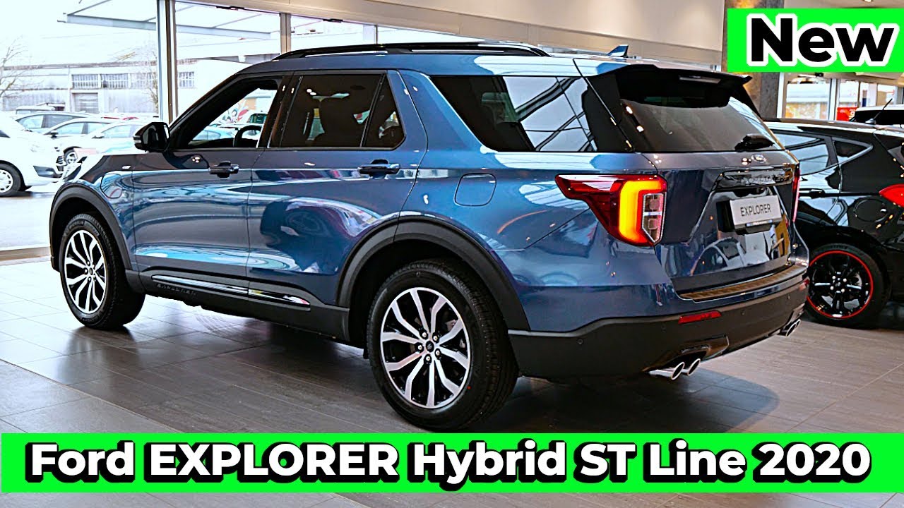 New Ford EXPLORER Hybrid ST Line 2020 Review Interior Exterior