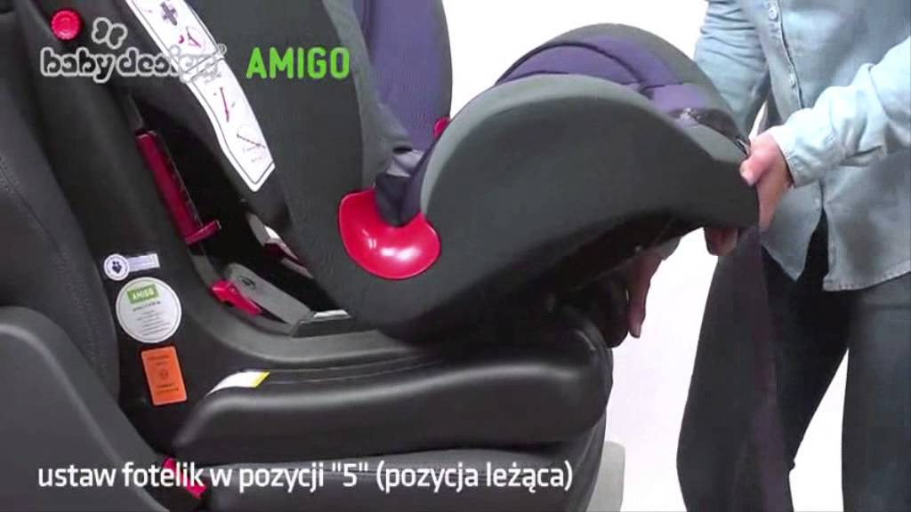 Baby Design Amigo - fotelik samochodowy - TOSIA.pl