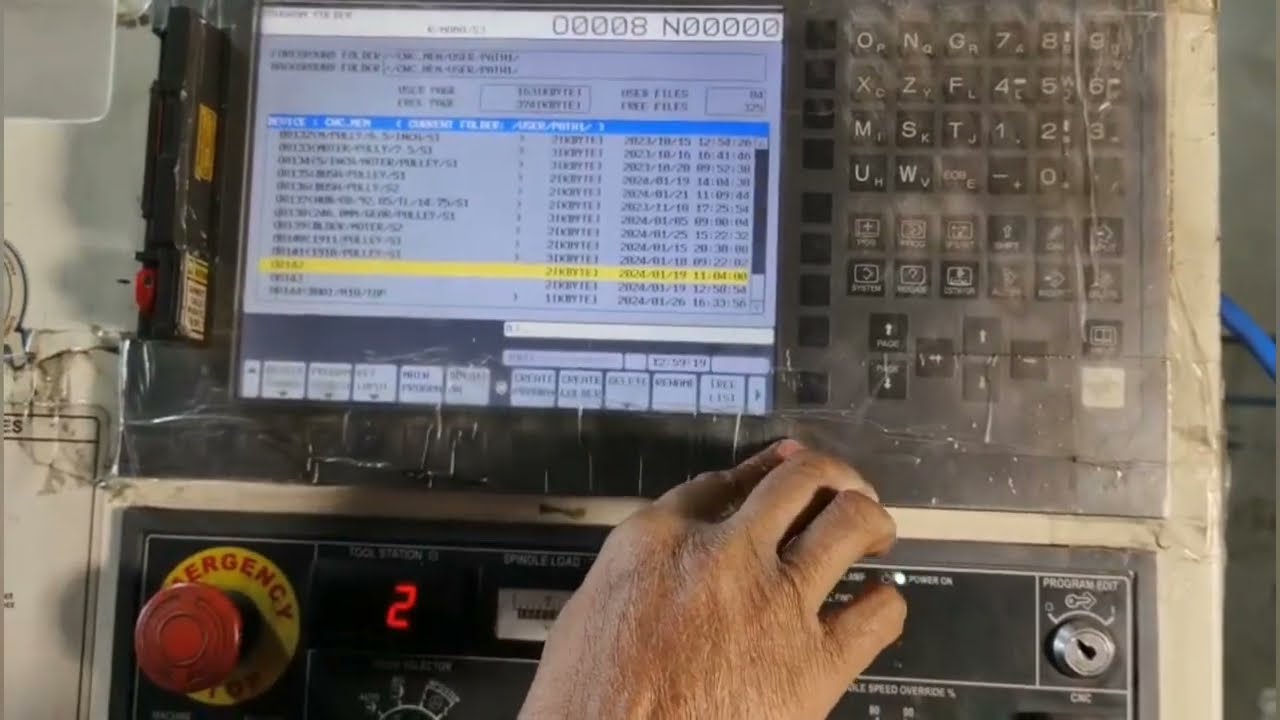 #how to Transfer Program I Cnc Machine to Pendrive I Pendrive /Cf Crad to Machine #cnc