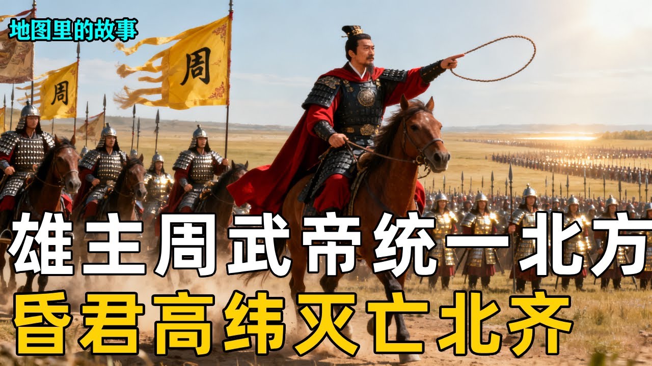 【隋朝建立】雄主周武帝励精图治挥师统一北方！昏君高纬荒淫无道将北齐推入灭亡深渊！从北周灭齐到杨坚建立隋朝终结乱世！#隋朝 #杨坚 #独孤伽罗 #历史