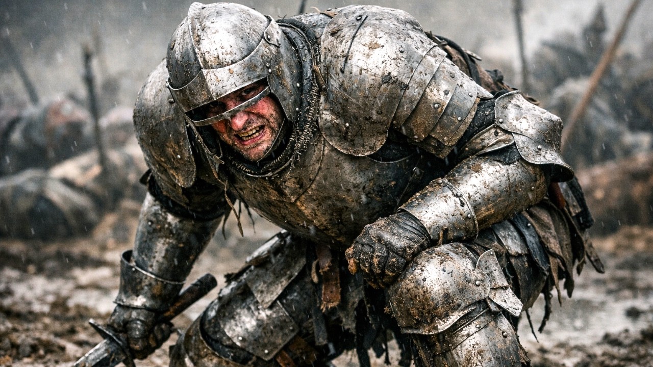 30 kilos de acero, sudor y huesos rotos - La brutal vida dentro de una armadura medieval