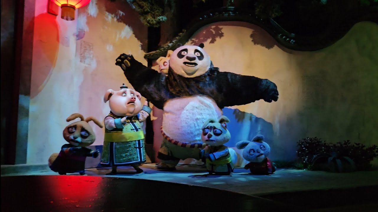 [4K] Kung Fu Panda: Journey of the Dragon Warrior // Universal Studios Beijing // Techrosity