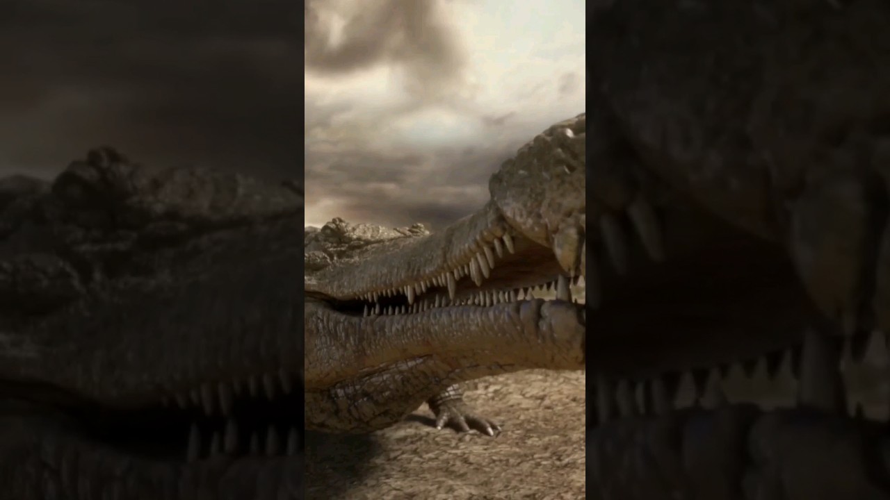 Как крокодилы пережили Динозавров? #shorts #динозавры #крокодил #эволюция #факты #научпоп #мезозой