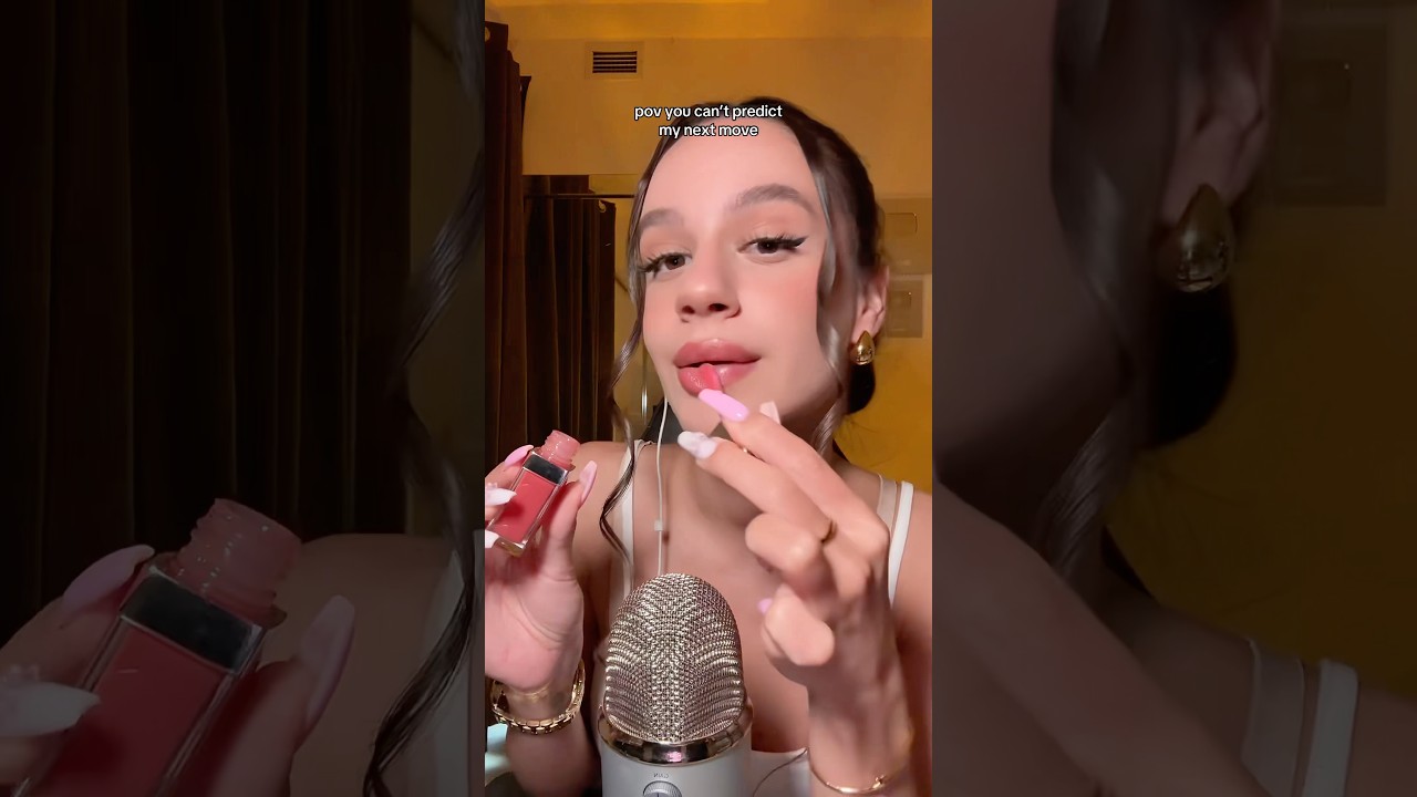 ASMR POV YOU CAN&rsquo;T PREDICT MY NEXT MOVE!🤓 #asmr #tingles #asmrvideo #asmrsounds #sleep #relax