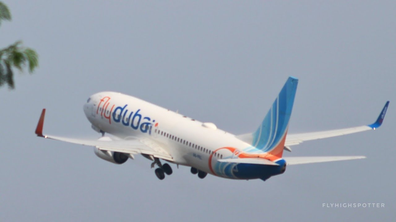 Fly Dubai [FZ430] Takeoff from Karipur International Airport | HD