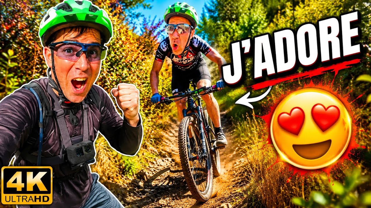 On teste les singles près de Genève🥰 vtt/mtb